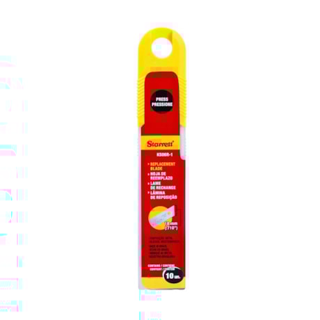 Kit com 10 Jogos de Lâminas para Estilete 18mm KS06R-1 STARRETT-4e2e0dd3-606e-40e6-8fc1-702877a10b68