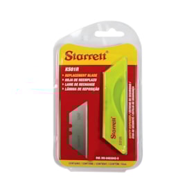 Kit com 10 Jogos Lâminas para Estilete Trapezoidal 60x19mm KS01R STARRETT