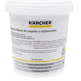 Kit com 2 Detergentes em Pó para Limpeza de Carpetes Estofados 800g RM 760 KARCHER