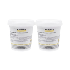 Kit com 2 Detergentes em Pó para Limpeza de Carpetes Estofados 800g RM 760 KARCHER
