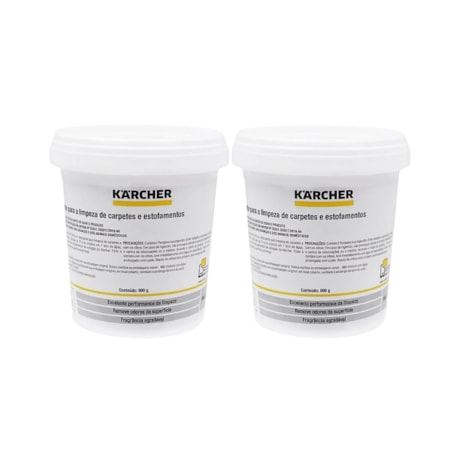 Kit com 2 Detergentes em Pó para Limpeza de Carpetes Estofados 800g RM 760 KARCHER-62ad8c15-cce6-4e6f-a731-1fef077cc11b