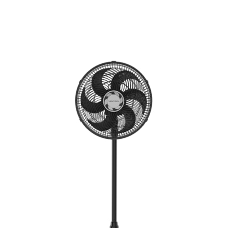 Kit com 2 Ventiladores Oscilantes 30cm de Coluna 6 Pás 52W Preto 110V TURBO 6 VENTISOL-575fd337-62e4-4bea-ad4a-83b41e95d76d