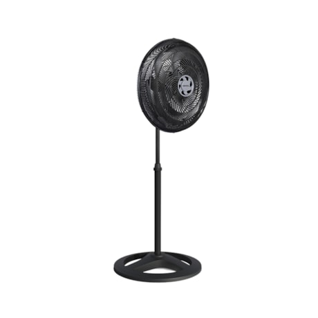 Kit com 3 Ventiladores Oscilantes 50cm de Coluna 6 Pás 135W Preto 110V TURBO 6 VENTISOL-80c315d6-189b-4eae-b4e9-fd4f1df465e1