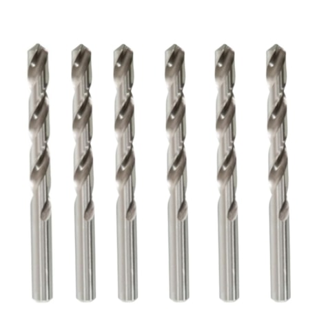 Kit com 6 Brocas para Metais 13/32