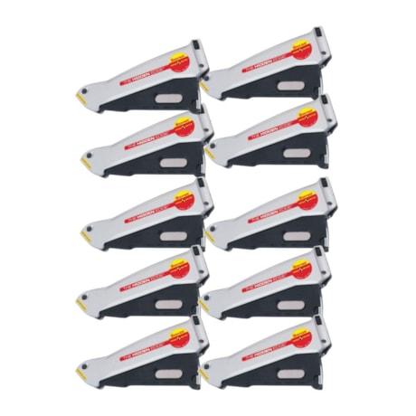 Kit de 10 Estiletes Retrátil de Segurança 18mm S011 STARRETT