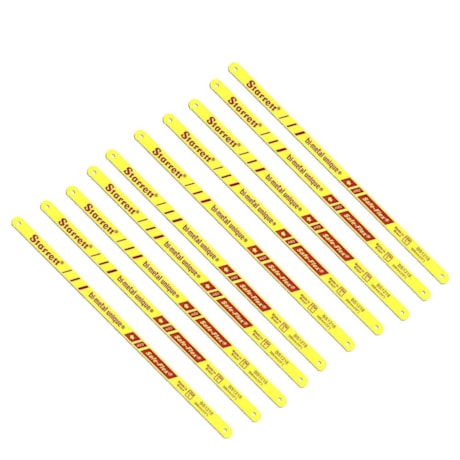 Kit de 10 Lâminas Bimetal para Serra Manual 12