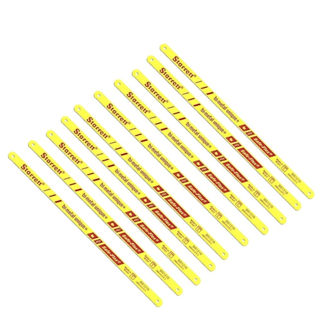 Kit de 10 Lâminas Bimetal para Serra Manual 12