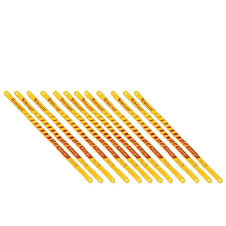 Kit de 10 Lâminas para Serra Manual Rígida Redstripe 12