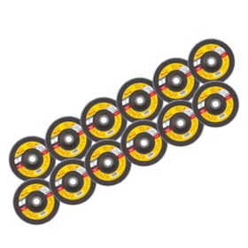 Kit de 12 Discos Flap 4.1/2