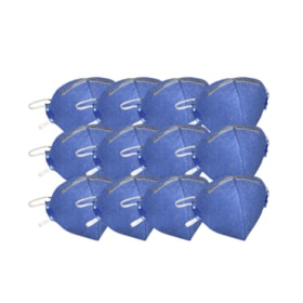 Kit de 12 Máscaras Respiratórias PFF-1 AIR SAFETY