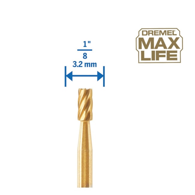 Kit de 2 Escareadores Cilíndrico HSS 1/8