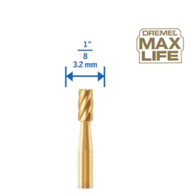 Kit de 2 Escareadores Cilíndrico HSS 1/8