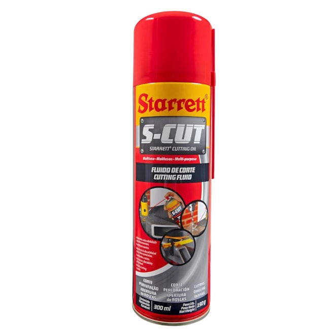 Kit de 2 Fluidos de Corte em Spray 300ml S-CUT300 STARRETT-448c5fec-585f-4395-8beb-f517f1e60174