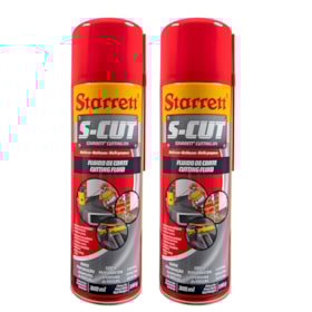 Kit de 2 Fluidos de Corte em Spray 300ml S-CUT300 STARRETT