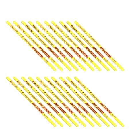 Kit de 20 Lâminas Bimetal Serra Manual Bimetal 12