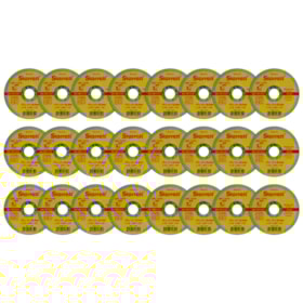 Kit de 24 Discos de Corte Inox 4.1/2