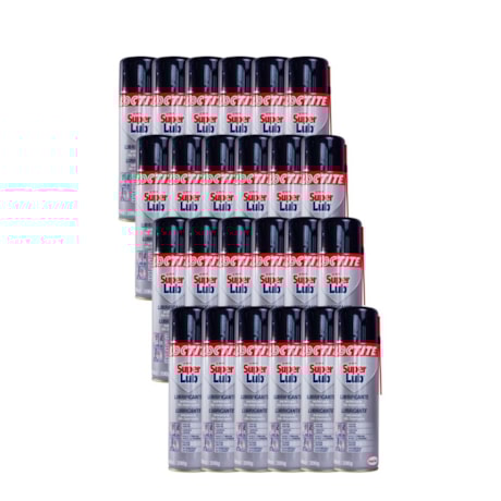 Kit de 24 Óleos Anticorrosivo 300ml SUPER LUB LB 8609 MULTIUSO LOCTITE