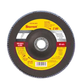 Kit de 36 Discos Flap 4.1/2