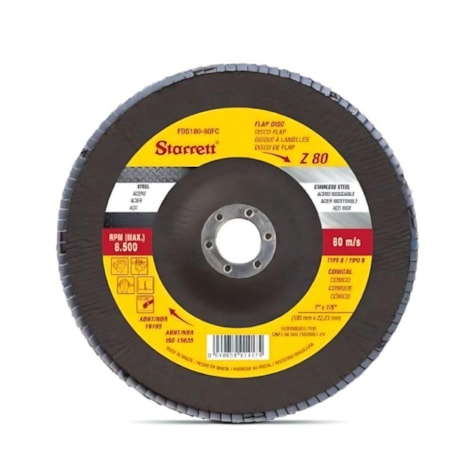 Kit de 40 Discos Flap 4.1/2