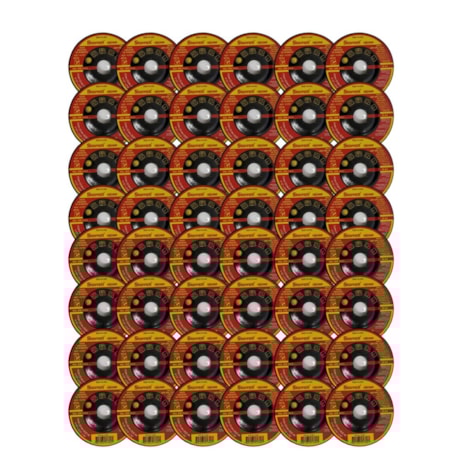 Kit de 48 Discos de Desbaste para Ferro 4.1/2