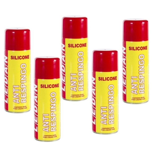 Kit de 5 Anti Respingo 350g com Silicone 3540 LEDAN-01d4091e-501c-4ec1-92a3-3f97fbd0a75d