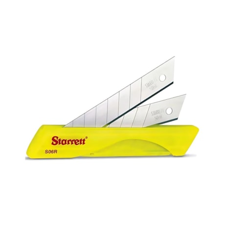 Kit de 5 Jogos de Lâminas para Estilete 18mm KS06R-1 STARRETT
