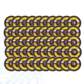 Kit de 50 Discos Flap 4.1/2