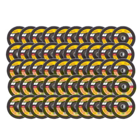 Kit de 50 Discos Flap 4.1/2