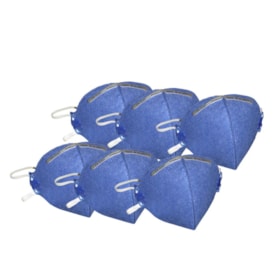 Kit de 6 Máscaras Respiratórias PFF-1 AIR SAFETY