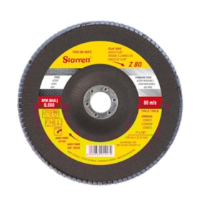 Kit de 96 Discos Flap 4.1/2