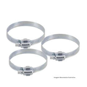 Kit de Abraçadeira Rosca sem Fim com 3 Peças 5250 SUPRENS