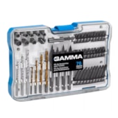 Kit de Acessórios para Furadeira e Parafusadeira 76 Peças G19516AC GAMMA Kit de Acessórios para Furadeira e Parafusadeira 76 Peças G19516AC GAMMA