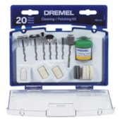 Kit de Acessórios para Limpar e Polir com 20 Peças 684 DREMEL Kit de Acessórios para Limpar e Polir com 20 Peças 684 DREMEL
