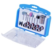 Kit de Acessórios para Micro Retífica 69 Peças G19504AC GAMMA Kit de Acessórios para Micro Retífica 69 Peças G19504AC GAMMA
