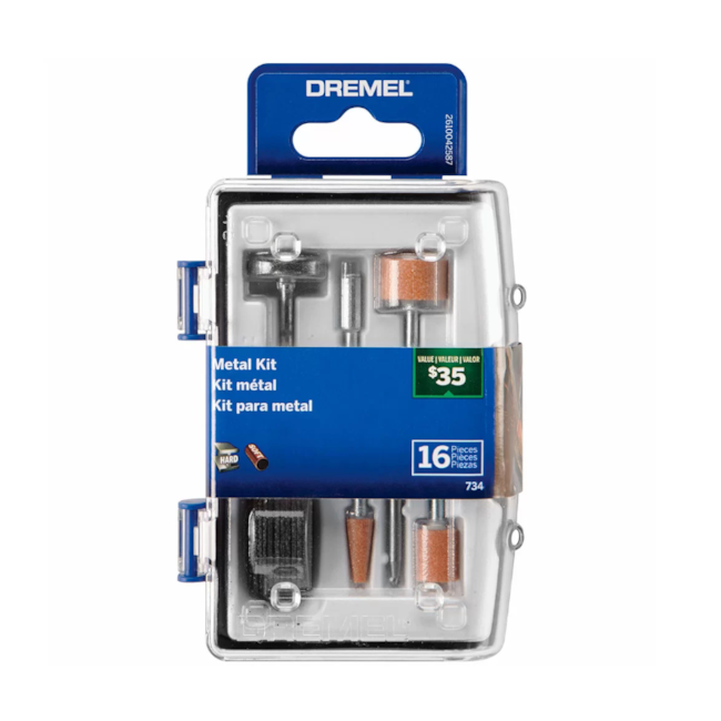 Kit de Acessorios para Micro Retifica com 16 Peças 26150734AB DREMEL -f8a4b6d7-3c08-4b3d-9272-d2ba348253cc