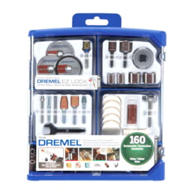 Kit de Acessórios para Micro Retífica com 160 Peças 26150710AK DREMEL