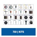 Kit de Acessórios para Micro Retífica com 160 Peças 26150710AK DREMEL