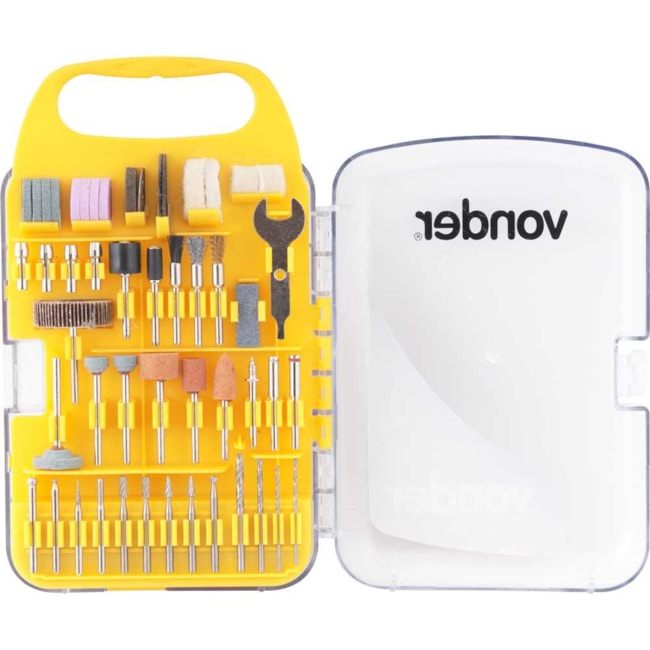 Kit de Acessórios para Microrretífica com 181 Peças ARV 181 VONDER-850b11f6-c85c-4d8a-8931-2b2ead2ca313