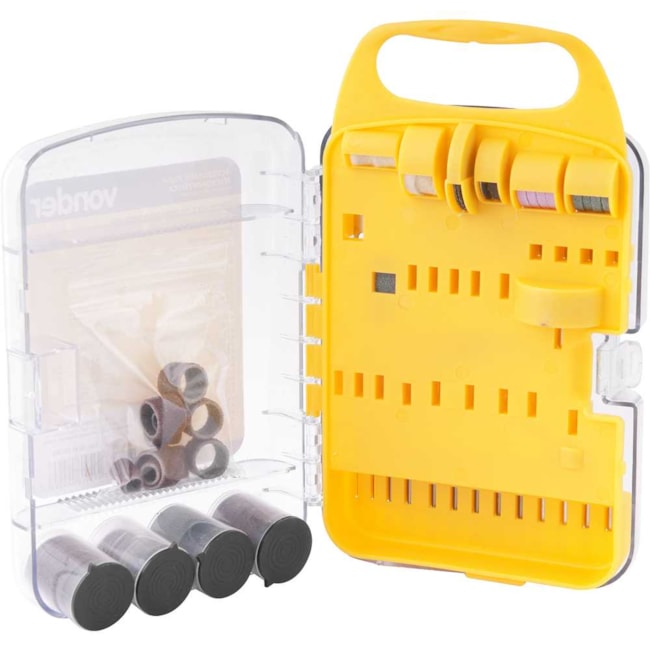 Kit de Acessórios para Microrretífica com 181 Peças ARV 181 VONDER-f04339ba-5065-471d-8064-2f34ee9ae958