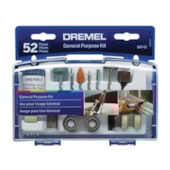 Kit de Acessórios para Micro Retífica com 52 peças 26150687AA DREMEL Kit de Acessórios para Micro Retífica com 52 peças 26150687AA DREMEL