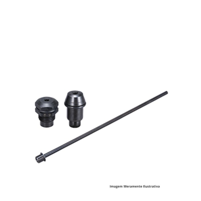 Kit de Adaptador Bico Rebitador 3.2mm com 3 Peças 199728-6-b3b97969-08cf-4f88-a42e-27e326be495e