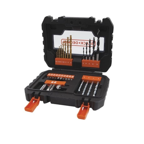 Kit de Bits e Brocas com 31 Peças A7233-XJ BLACK + DECKER-61381463-511b-462f-873a-3aa3d92ef034