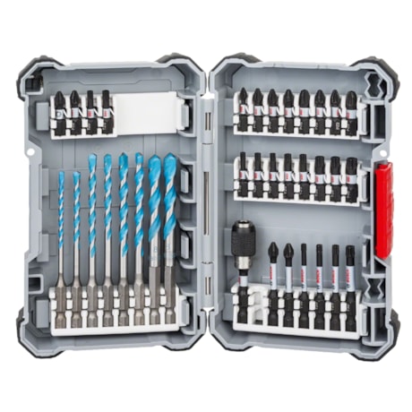 Kit de Bits e Brocas para Fixar e Parafusar com 35 Peças Impact Control 2608577147 BOSCH