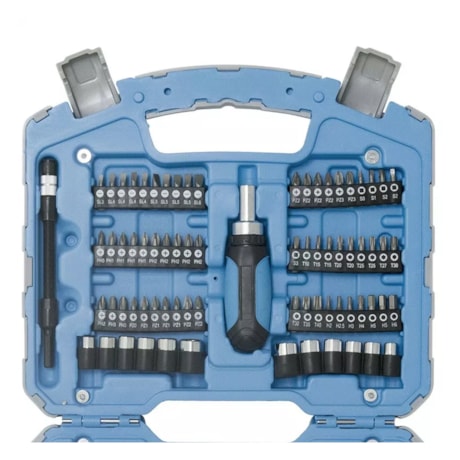Kit de Bits e Soquetes com 92 Peças G19527AC GAMMA-22b446cd-2dd4-4749-b05f-3e6e1e7b44e4