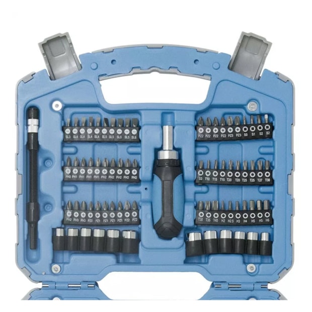 Kit de Bits e Soquetes com 92 Peças G19527AC GAMMA-0d1446d4-601b-4708-8942-dd3b7b835fd8