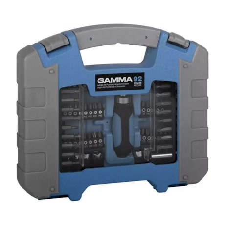 Kit de Bits e Soquetes com 92 Peças G19527AC GAMMA-3232c7e4-b0f1-4f16-b312-6d22d89762dd