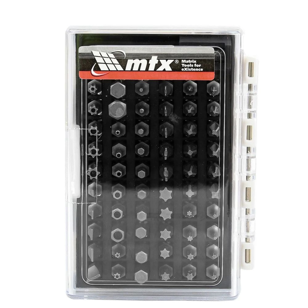 Kit de Bits Fenda/Phillips/Tork/Pozidrive de 61 Peças 113879 MTX