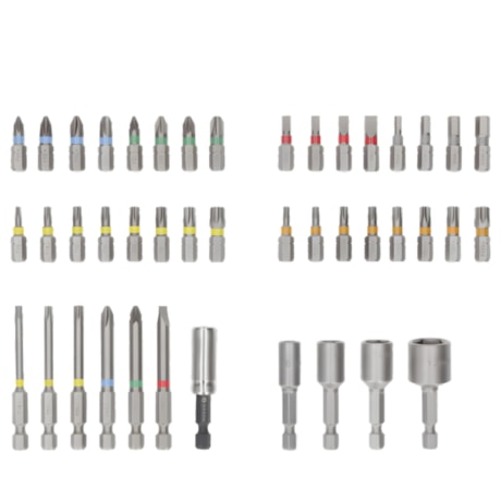 Kit de Bits Phillips/Fenda com 43 Peças 2607017723 BOSCH-958f07c9-d233-4db7-9f3d-c1256f92847f