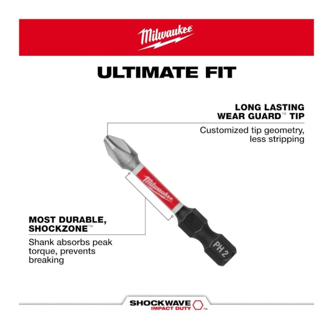 Kit de Bits Shockwave para Fixar e Parafusar 54 Peças 48-32-4010 MILWAUKEE-037c8787-a0d9-47e1-8594-cd8e13087650