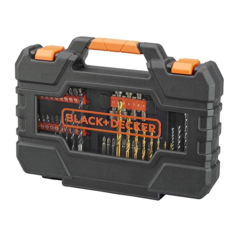 Kit de Brocas Bits e Pontas com 76 Peças A7231-XJ BLACK + DECKER